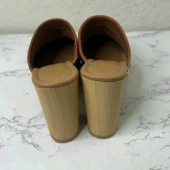 Sun + Stone - Tanyaa Microsuede Slip-On Mules Size 6 M - Picture 5 of 15